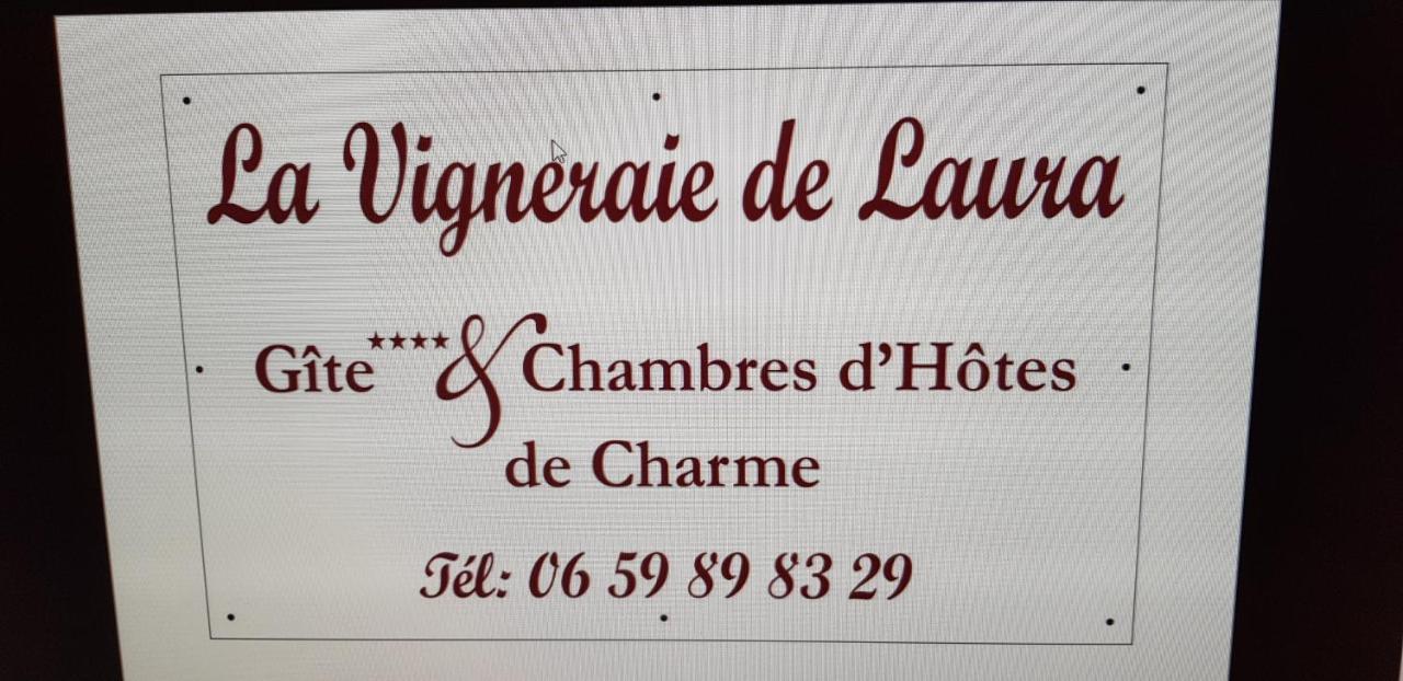 La Vigneraie De Laura: Gite Entre Vignes Et Chenes Sainte-Colombe  Esterno foto